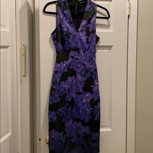 Stunning purple floral dress